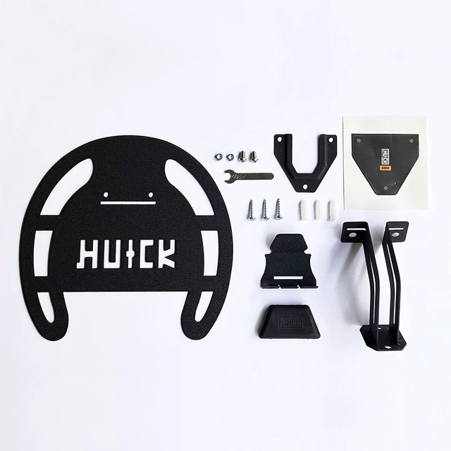 Alt view image 7 of 7 - Helmet Dryer & Display Stand Wall-Mount Hanger Rack with Ventilation Fan for Motorbike Helmets, Racing Suits & Gloves (Ventilated, USB Connector, Black)