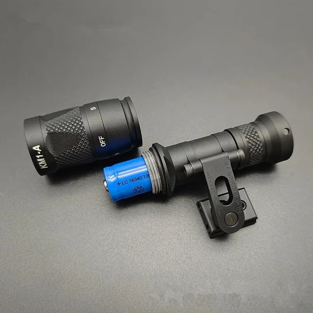 Alt view image 5 of 6 - Tactical Scout Flashlight Helmet Mount for M300B/M300C/M300V Series Integrated ARC Helmet Rail Mount (Black)