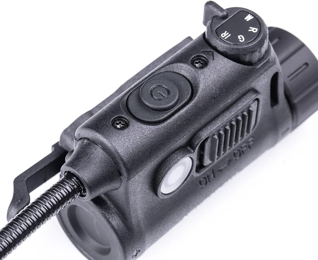 Alt view image 2 of 7 - Rstar Helmet Light with IR Signal Light
