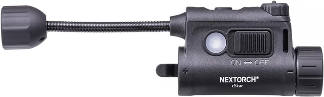 Alt view image 6 of 7 - Rstar Helmet Light with IR Signal Light