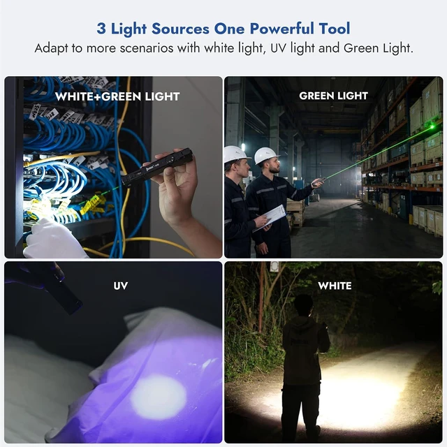 Alt view image 4 of 7 - X5 Rechargeable Flashlight, 1300 Lumens with 6 Modes