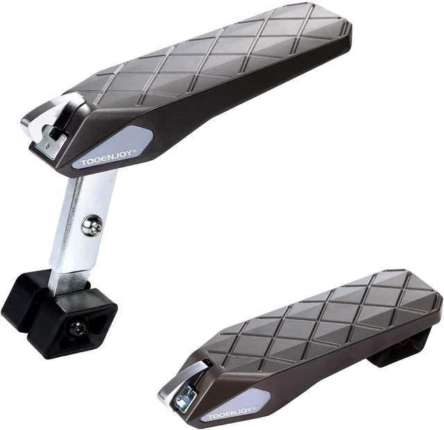 Main image of Aluminum Folding Car Door Step Ladder for Roof Access Universal Fit, 400 LBS Weight Capacity