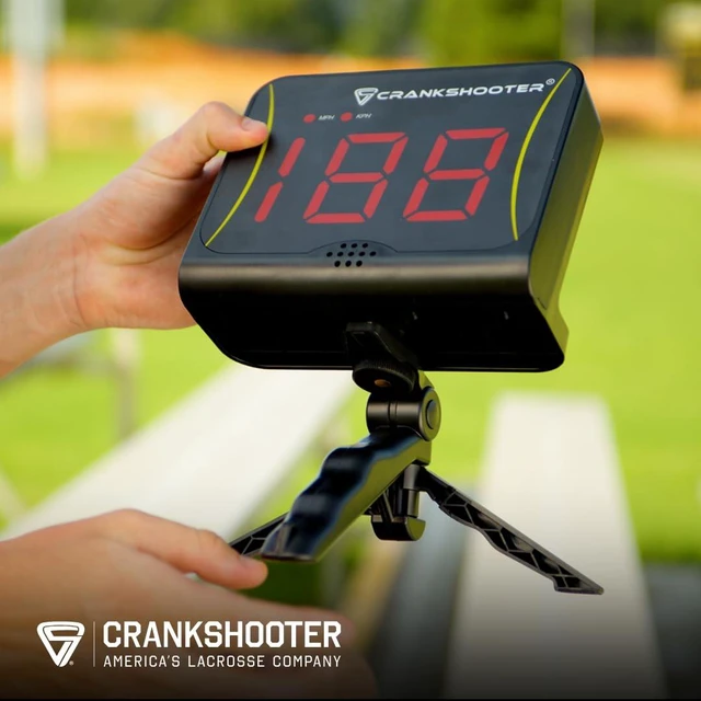 Alt view image 6 of 7 - Shot Speed Radar with MPH & KPH Measurement Free-Standing Radar for Lacrosse, Baseball, Hockey, Soccer & More