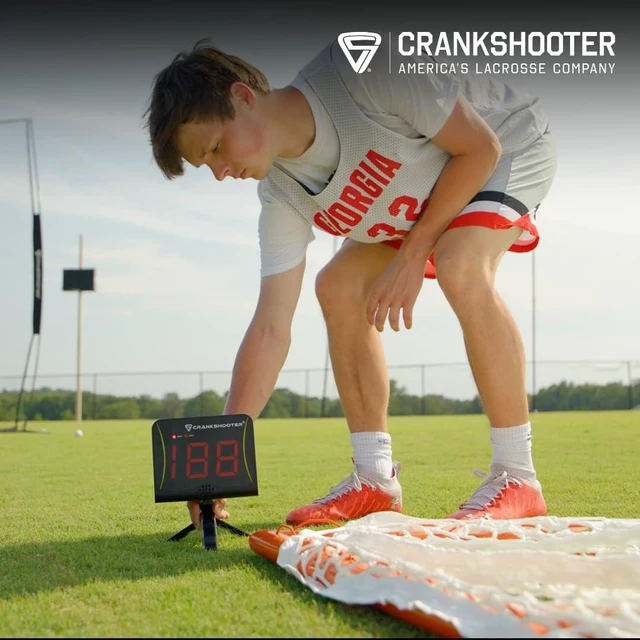 Alt view image 7 of 7 - Shot Speed Radar with MPH & KPH Measurement Free-Standing Radar for Lacrosse, Baseball, Hockey, Soccer & More