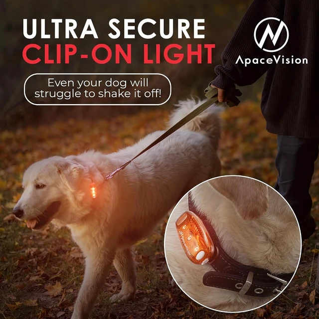 Alt view image 7 of 7 - EverLightFX 2-Pack USB Rechargeable LED Safety Light Clip-On Strobe Light