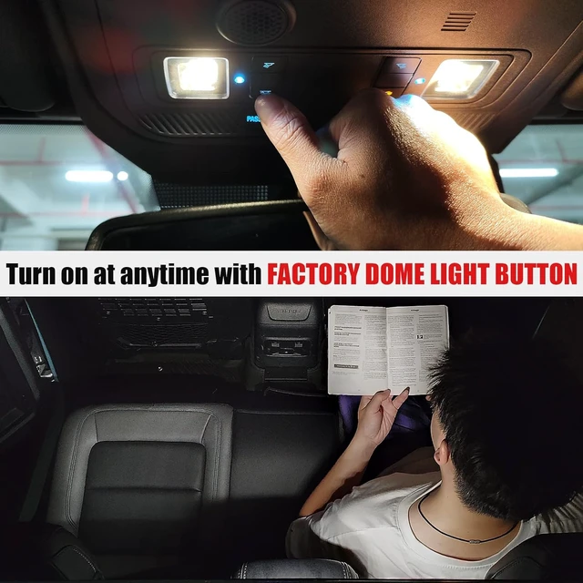 Alt view image 4 of 7 - Rear Ceiling Lights for 20212024 Ford Bronco 4-Door