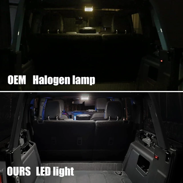 Alt view image 3 of 7 - Rear Ceiling Lights for 20212024 Ford Bronco 4-Door
