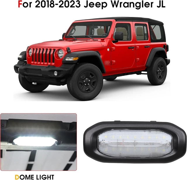 Alt view image 5 of 7 - LED Dome Lights for Jeep Wrangler JL / Gladiator JT 20182023