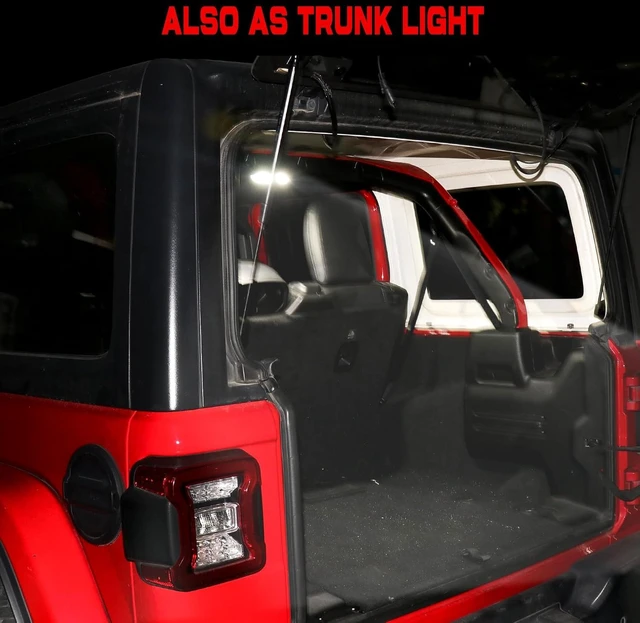 Alt view image 6 of 7 - LED Dome Lights for Jeep Wrangler JL / Gladiator JT 20182023