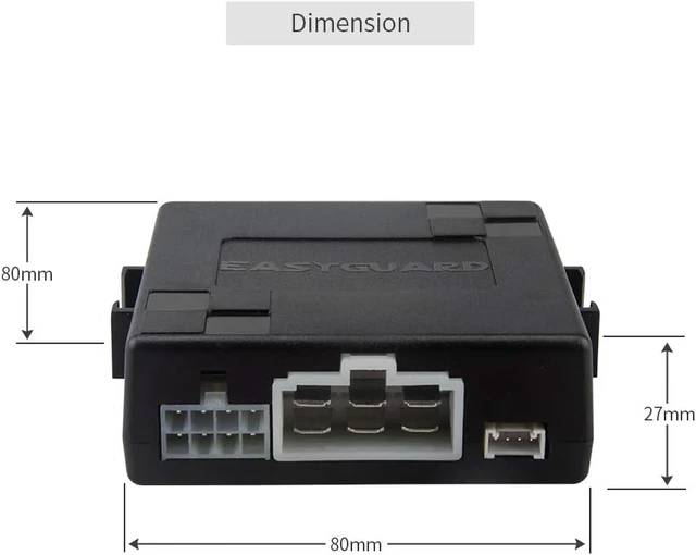 Alt view image 5 of 7 - ES002-P4 Push Engine Start/Stop Keyless Go Module with Optional Remote Start For Automatic Transmission Cars with Central Lock & Keyless Entry/Alarm System