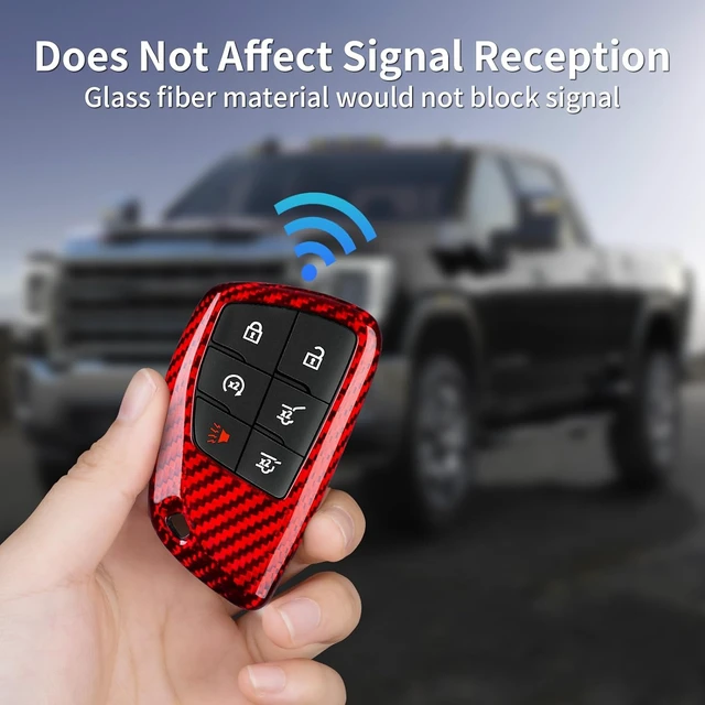 Alt view image 6 of 6 - Key Fob Cover for Chevrolet Silverado, Suburban & Tahoe
