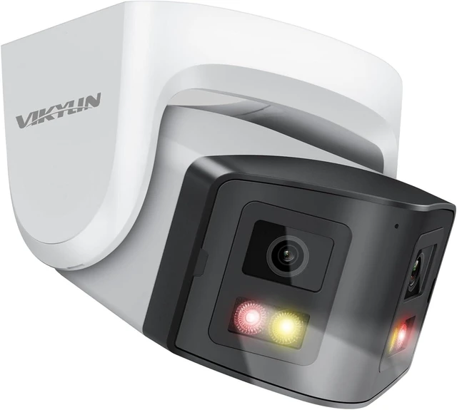 Main image of 180° Dual-Lens 4K 8MP PoE IP Panoramic Turret Security Camera