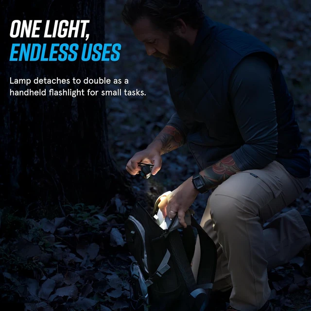 Alt view image 6 of 7 - Ranger 500-Lumen Reflective Running Vest with Chest Light