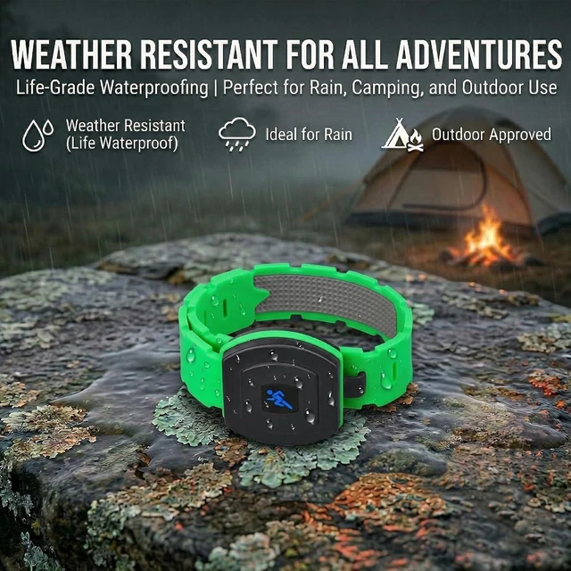 Alt view image 6 of 7 - 6-Pack USB-C Rechargeable LED Armband Lights Reflective Safety Glow Wristbands for Night Running & Walking, Adjustable, 3 Colors