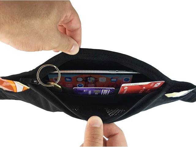 Alt view image 3 of 5 - AirFlow Endurance Waistpack Runners Storage Fanny Pack Waist Bag