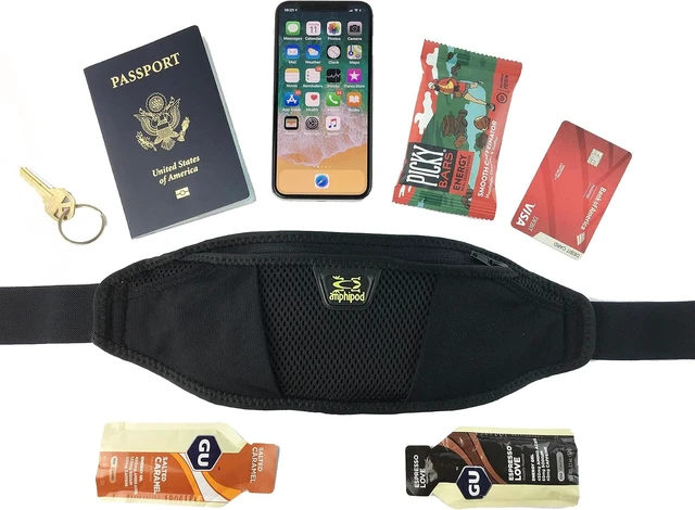 Alt view image 5 of 5 - AirFlow Endurance Waistpack Runners Storage Fanny Pack Waist Bag