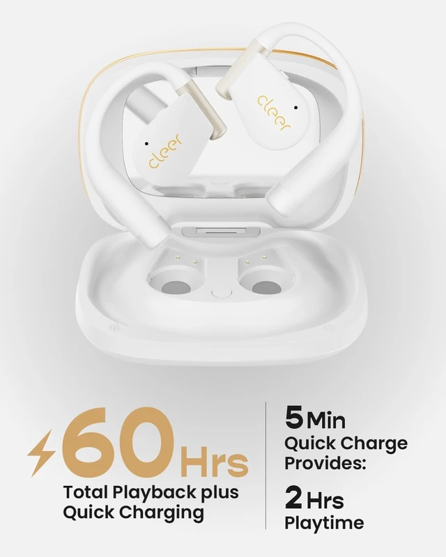Alt view image 3 of 7 - ARC 5 Open Ear Earbuds Dolby & THX Audio, White
