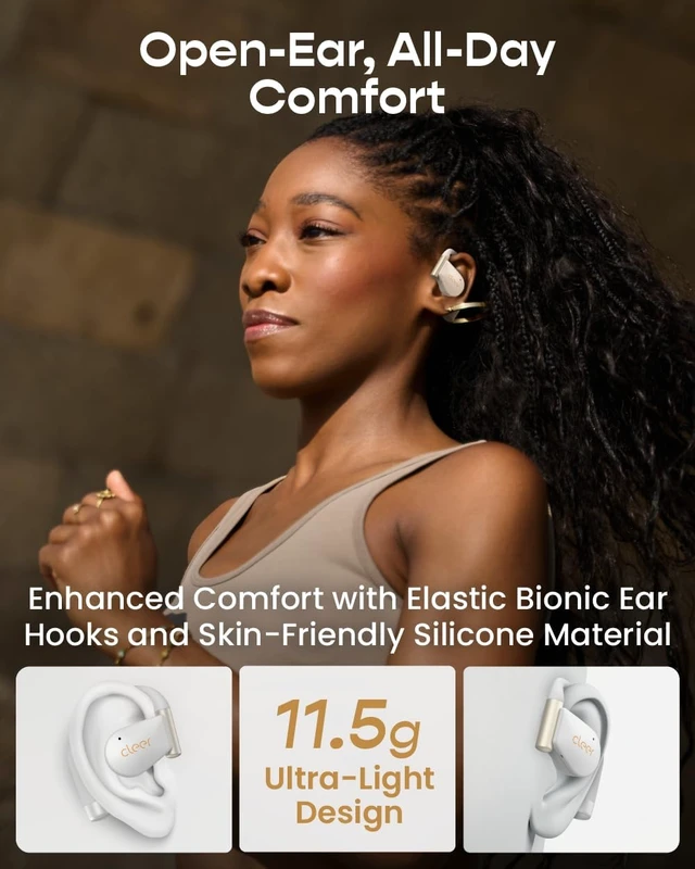 Alt view image 5 of 7 - ARC 5 Open Ear Earbuds Dolby & THX Audio, White