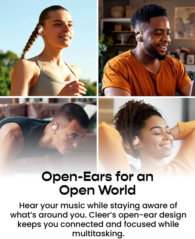 Alt view image 6 of 7 - ARC 5 Open Ear Earbuds Dolby & THX Audio, White