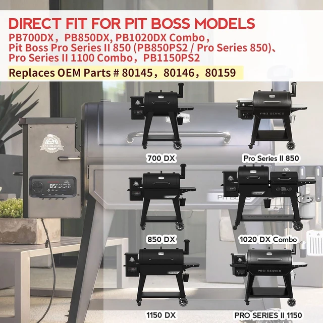 Alt view image 2 of 7 - Pit Boss Pro Series WiFi Controller Kit 850/1100 Combo/1150/700DX/850DX