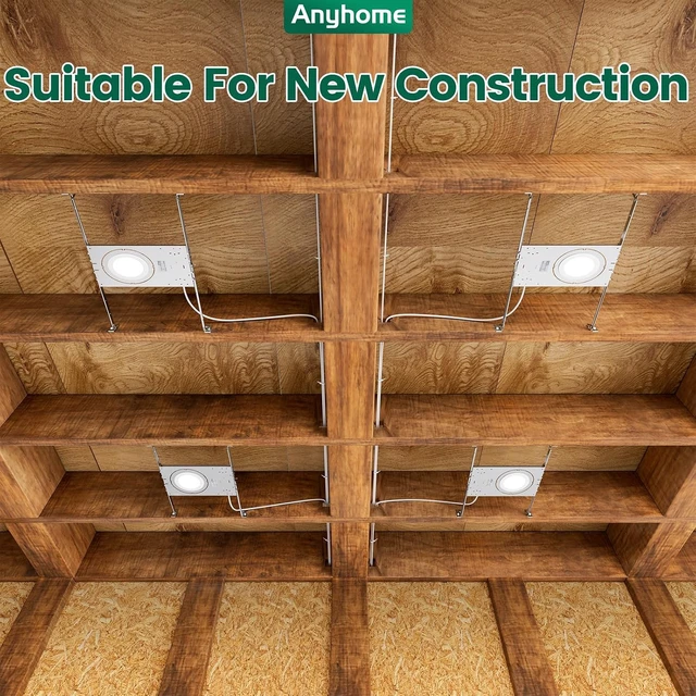 Alt view image 7 of 7 - 10-Pack New Construction Mounting Plate, Adjusts 9-1/8"25" Joists