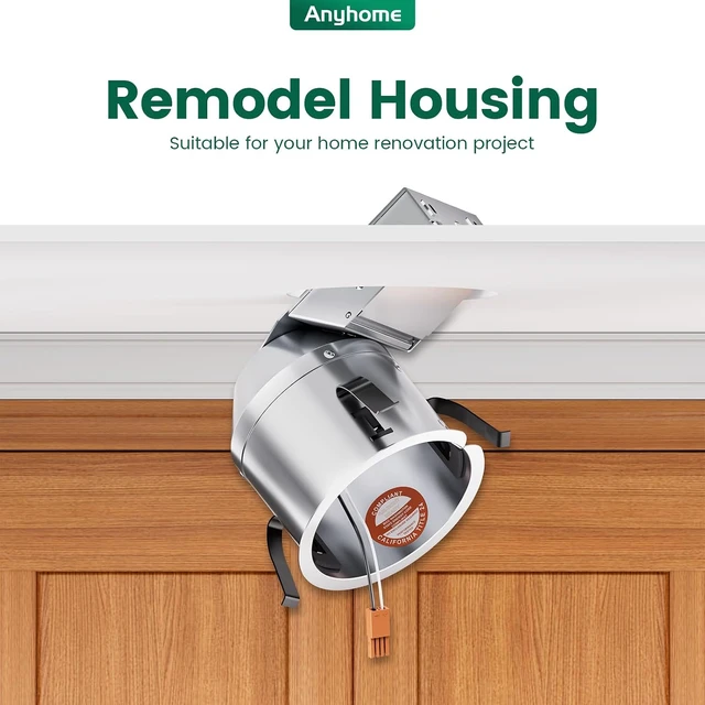 Alt view image 2 of 7 - 12-Pack 4-Inch Remodel Recessed Housing, Recessed Lighting Housing