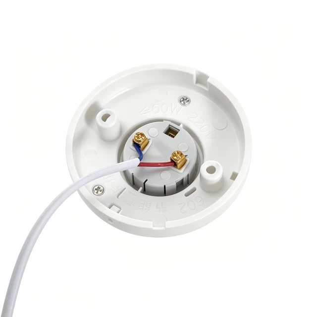 Alt view image 3 of 6 - 6Pcs E26/E27 Desktop Lamp Base Screw Bulb Socket Holder with 10 ft Cord & On/Off Switch Plug for Night Lights