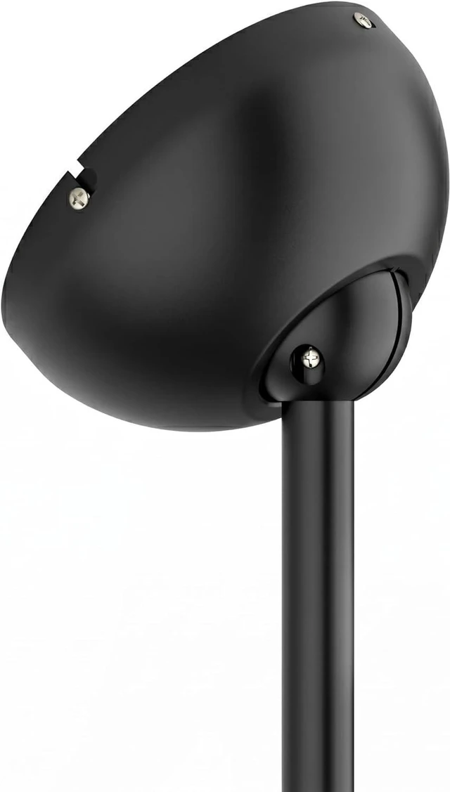 Main image of Universal Sloped Ceiling Fan Adapter Canopy Kit for Angled Ceilings Up to 45°, Compatible with Threaded & Unthreaded Downrods (Black)