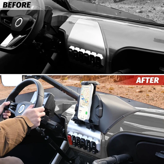 Alt view image 2 of 6 - Tablet Phone Mount Holder for CFMOTO ZForce 950 HO EX Sport 2020-2024