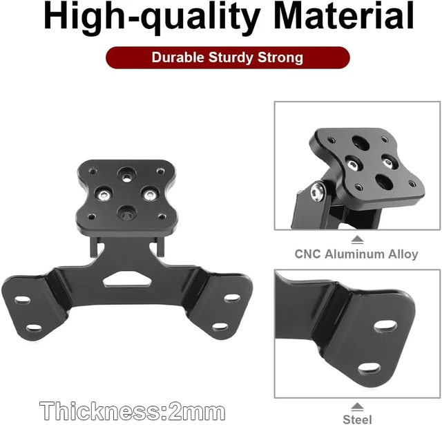 Alt view image 5 of 7 - GPS Mount Bracket for Multistrada V4 2021-2026
