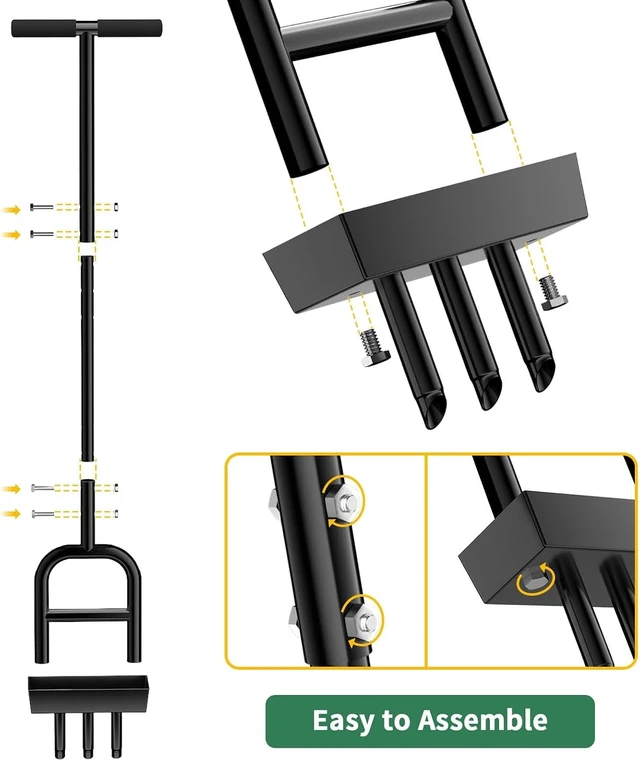 Alt view image 2 of 7 - Lawn Aerator Coring Tool & Soil Sampler Probe