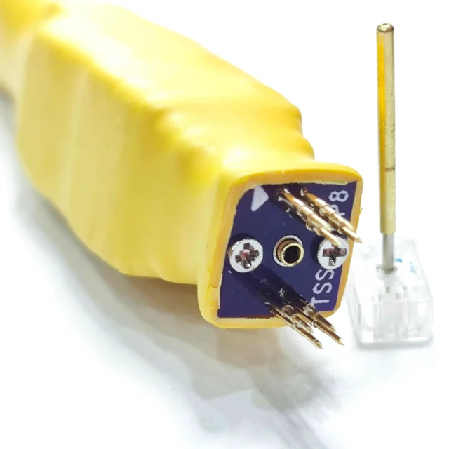 Alt view image 3 of 5 - TSSOP8 IC Test Clip Probe, 4.4x3 Package with Replaceable Wire Needles for EEPROM, USB Programmer T76/T56/T48/RT809H (TSSOP8)