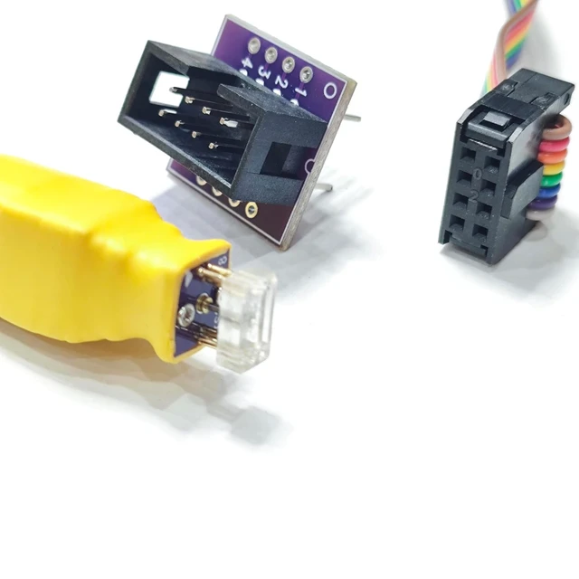 Alt view image 4 of 5 - TSSOP8 IC Test Clip Probe, 4.4x3 Package with Replaceable Wire Needles for EEPROM, USB Programmer T76/T56/T48/RT809H (TSSOP8)