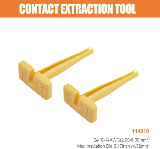 Alt view image 7 of 7 - ST6485 Deutsch DTP/DTHD Connector Kit, 1/2/4 Pin 12-16AWG Solid Pins