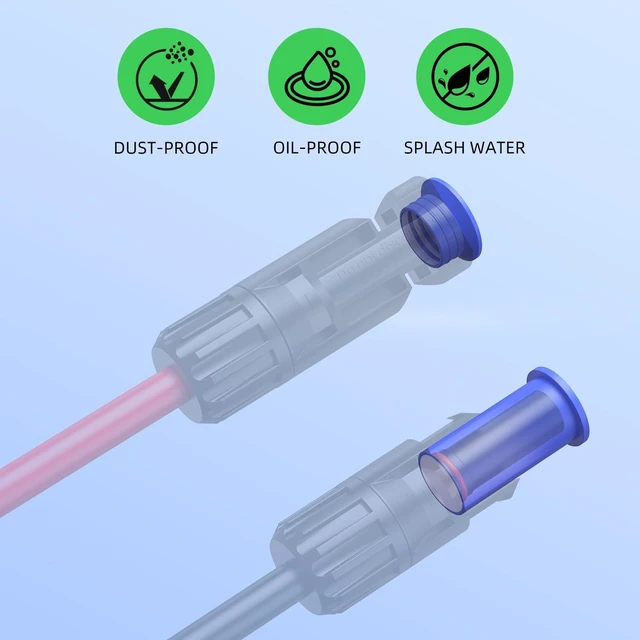 Alt view image 3 of 7 - Solar Connector Caps, 300 Pairs