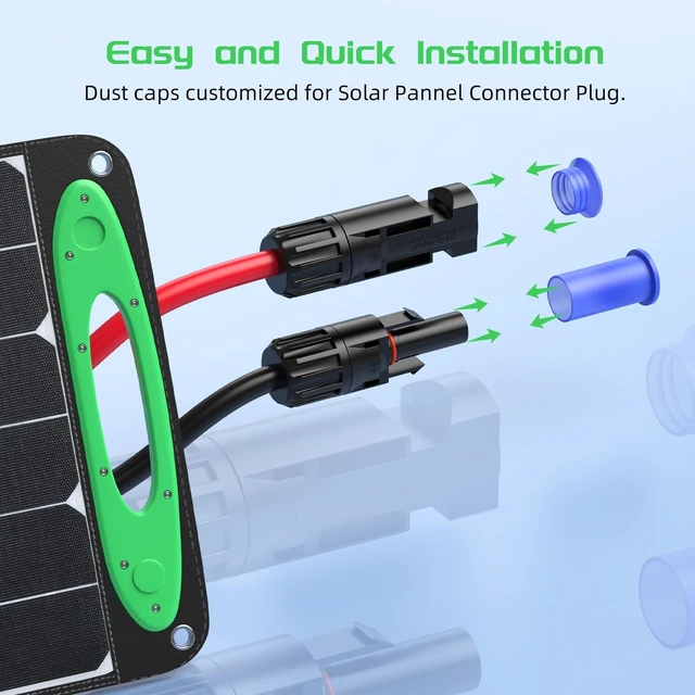 Alt view image 6 of 7 - Solar Connector Caps, 300 Pairs