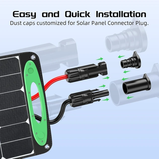 Alt view image 3 of 7 - Solar Connector Caps, 200 Pairs