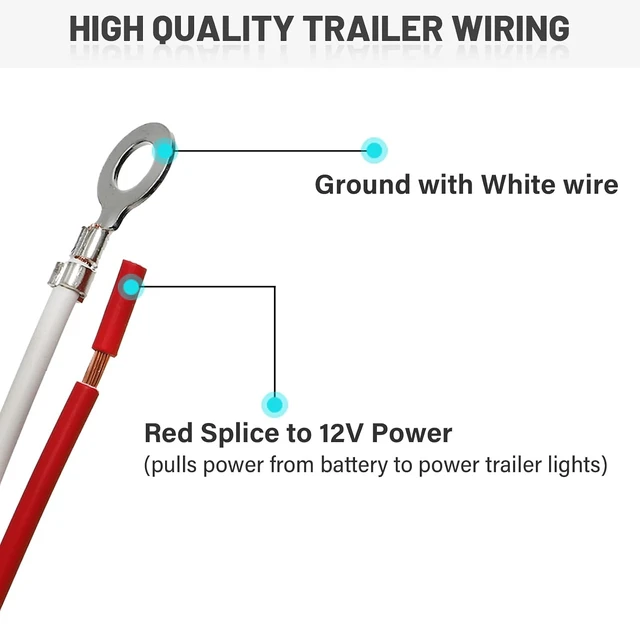 Alt view image 6 of 7 - 56274 Custom 4-Pin Flat Trailer Wiring Harness for 2015-2023 Jeep Renegade, Plug-and-Play T-Connector Hitch Kit