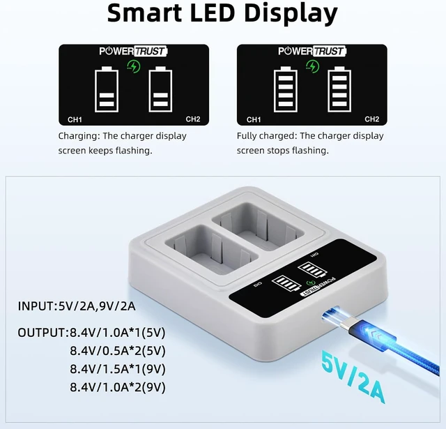 Alt view image 6 of 7 - 2-Pack NP-W235 Battery with 20W Fast Charger