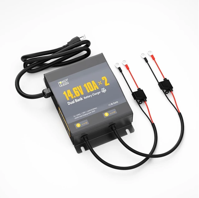 Main image of 2-Bank 20A Marine Lithium Battery Charger (10A/Bank)