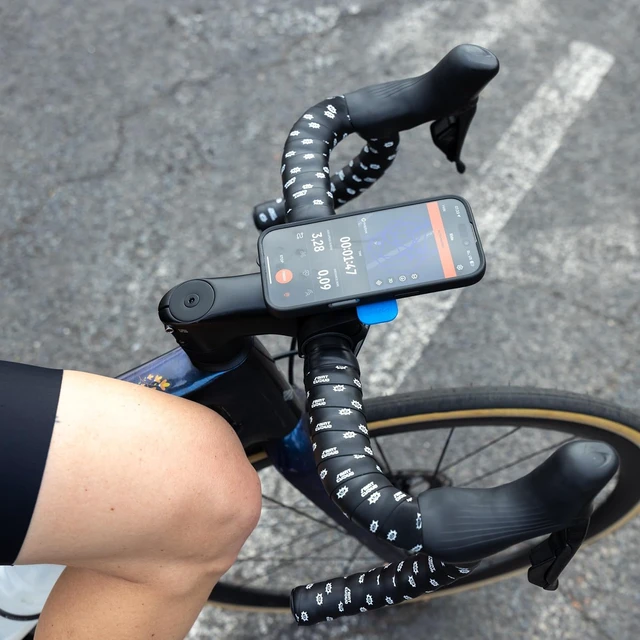 Alt view image 7 of 7 - Out Front Bicycle Handlebar Phone Mount (V3) for iPhone, Galaxy, Pixel & Universal Adapters