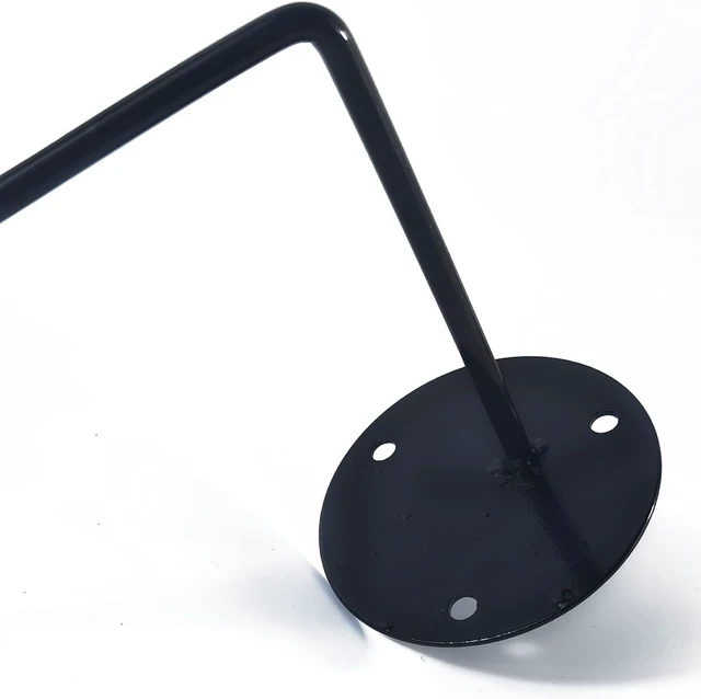 Alt view image 3 of 5 - 6PCS Wall-Mounted Metal Helmet Rack Hanger, Multifunctional Ball & Hat Rack