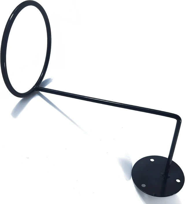 Alt view image 5 of 5 - 6PCS Wall-Mounted Metal Helmet Rack Hanger, Multifunctional Ball & Hat Rack