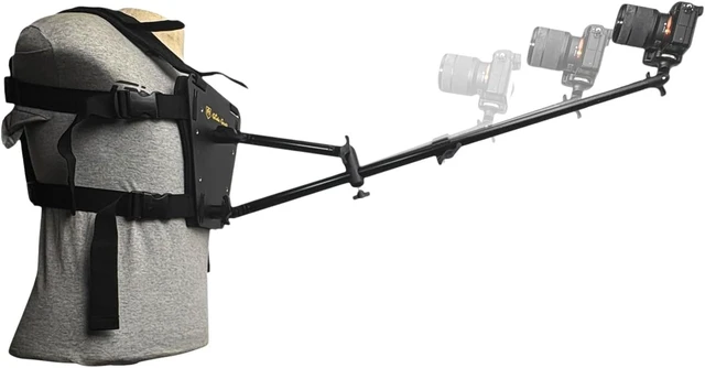 Alt view image 4 of 7 - SNC 100 Snorricam Body-Mounted Camera Rig, POV Stabilizer for DSLR & Mirrorless with Adjustable Chest Harness for Cinematic Walking Shots, Music Videos & Action Filmmaking