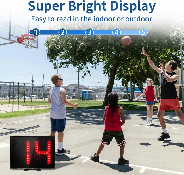 Alt view image 3 of 5 - Shot Clock Timer for Basketball & All Sports