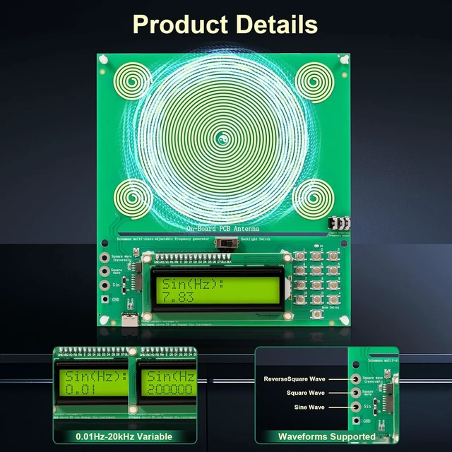 Alt view image 3 of 6 - Healing Frequency Generator & Resonator