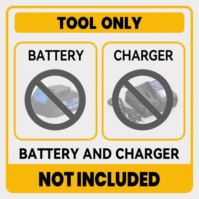 Alt view image 2 of 7 - 350W Power Inverter for DeWALT 20V Battery (Tool Only)