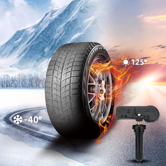 Alt view image 6 of 7 - 4 Pack 13586335 315MHz TPMS Tire Pressure Sensor, Compatible with Chevrolet Cruze/Captiva/Spark, GMC Acadia, Buick Enclave/Encore, Cadillac ATS/CTS, Pontiac, Saturn, Hummer