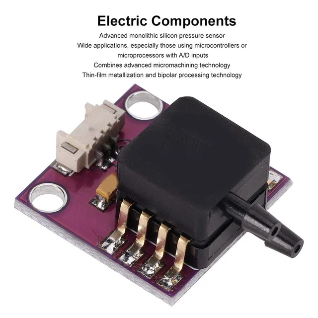 Alt view image 5 of 7 - MPXV7002DP Pressure Sensor Board, APM2.5 Breakout Transducer for Positive & Negative Pressure Measurement