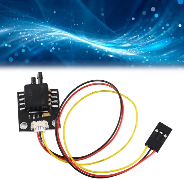 Alt view image 5 of 7 - Differential Pressure Sensor Board, MPXV7002DP Transducer with 0.5-4.5V Output for Pressure & Vacuum Sensing